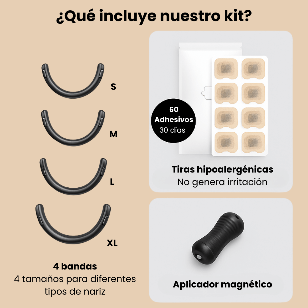 Adhesivos nasales - respira mejor