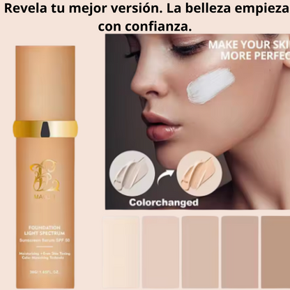 Rostro sin manchas-Piel perfecta en segundos