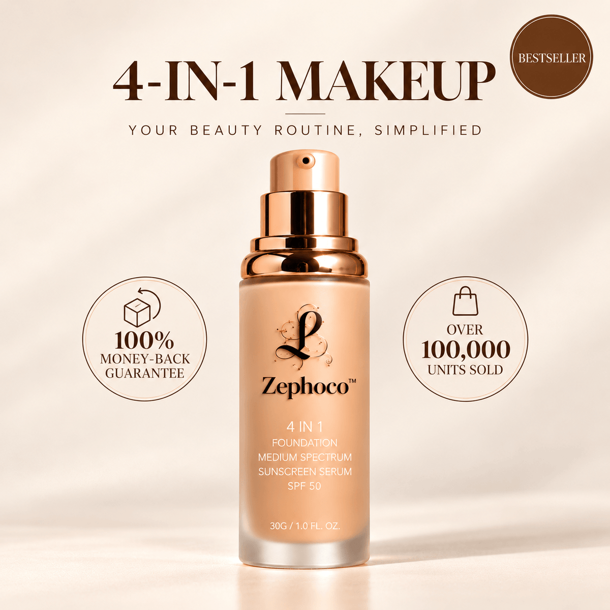 4-in-1 Foundation SPF 50