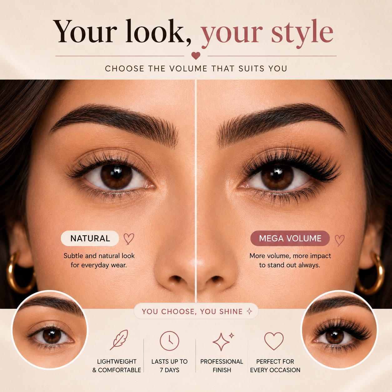 LashAura™ Premium Lashes