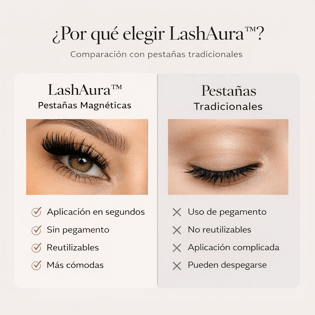 LashAura™ Pestañas Magnéticas