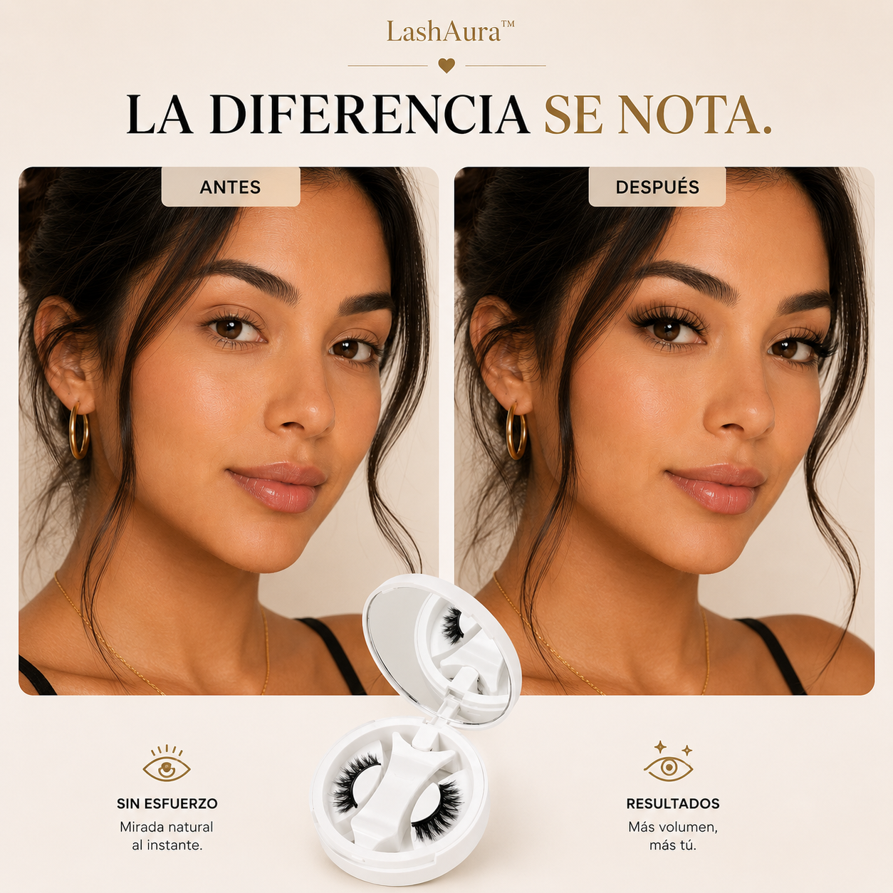 LashAura™ Pestaña Magnética
