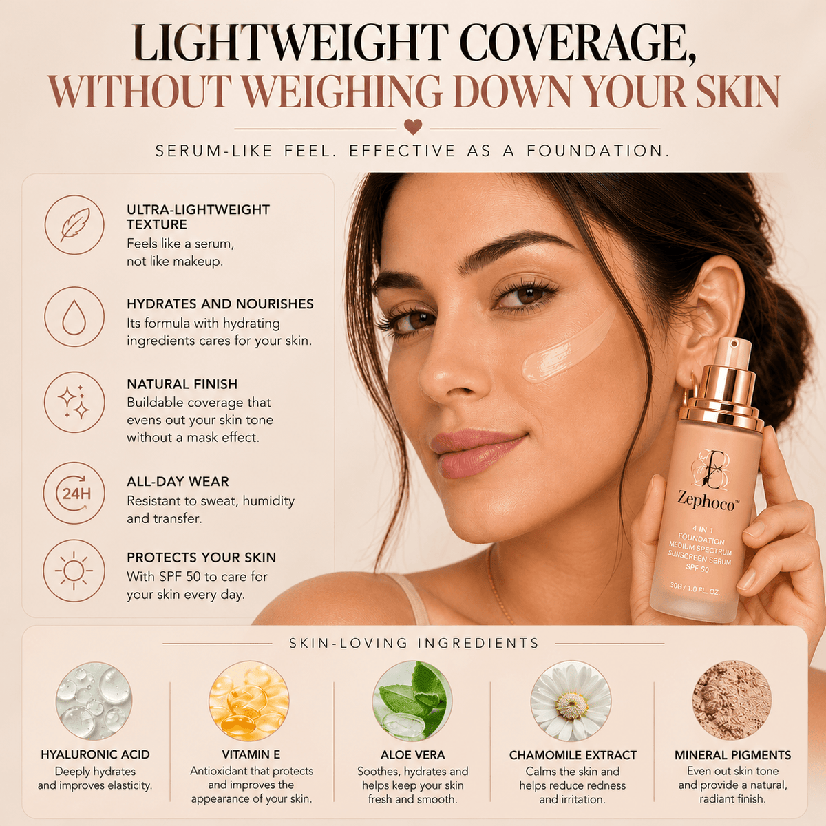 4-in-1 Foundation SPF 50