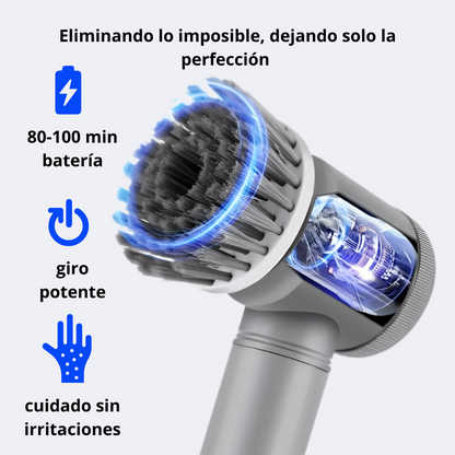 Cepillo profesional 3 en 1 - Easy Clean Pro