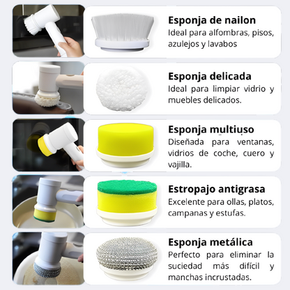 Cepillo profesional 3 en 1 - Easy Clean Pro