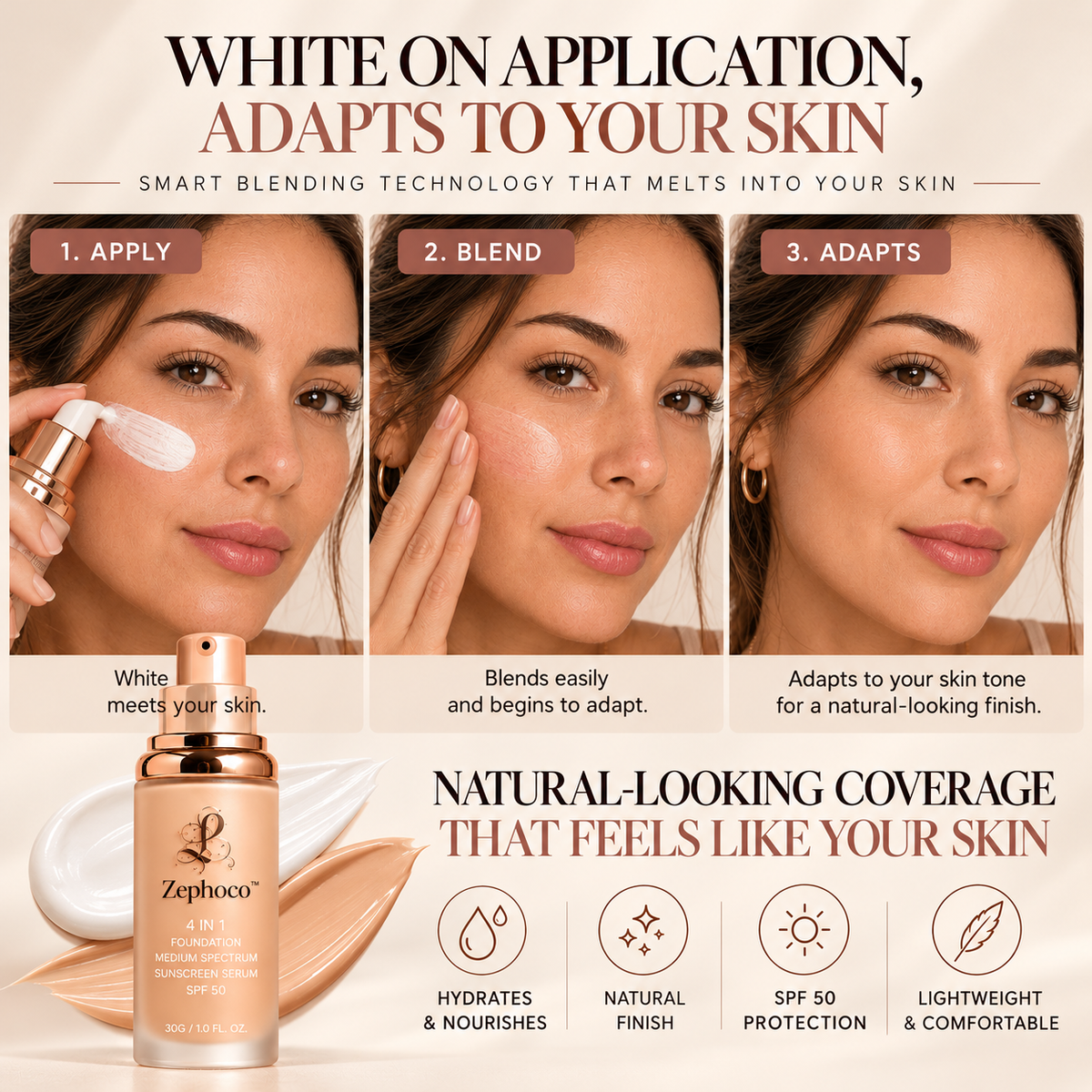 4-in-1 Foundation SPF 50