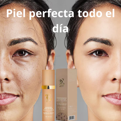 Rostro sin manchas-Piel perfecta en segundos